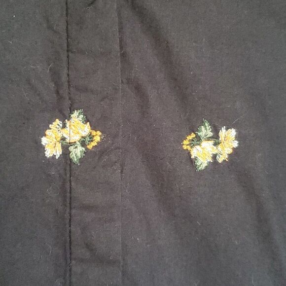 Y.A.S Embroidered Tunic Or Mini Dress with Balloon Sleeves Size S - Picture 7 of 15